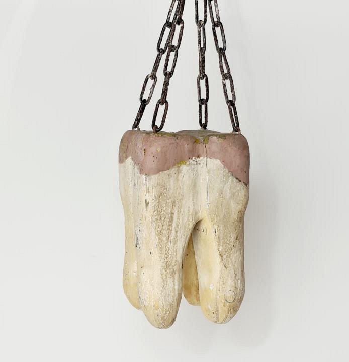 Hanging Wooden Tooth